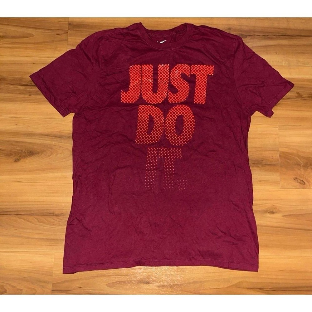 Mens Nike "Just Do It" Athletic Cut Shortsleeve T-Shirt